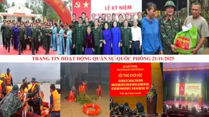 Trang tin hoạt động quân sự - quốc phòng 21/11/2025
