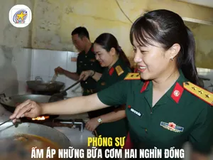 Ấm áp những bữa cơm hai nghìn đồng