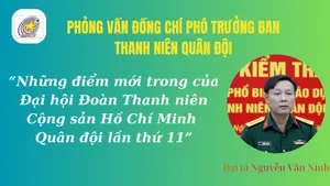 Phỏng vấn: Đại tá Nguyễn Văn Ninh, Phó trưởng ban Thanh niên Quân đội về những điểm mới của Đại hội Đoàn thanh niên Cộng sản Hồ Chí Minh Quân đội lần thứ XI