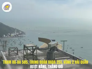 Vượt nắng thắng gió ở Trạm Ra-đa 585, Trung đoàn Rada 251, Vùng 2 Hải quân