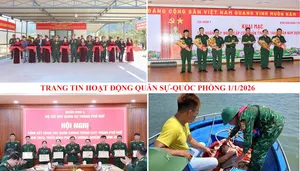 Trang tin hoạt động Quân sự-quốc phòng 01/01/2026