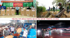 Trang tin hoạt động Quân sự quốc phòng 02/01/2026