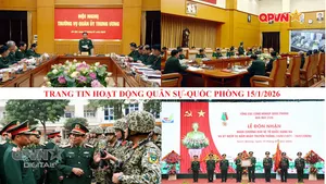 Trang tin hoạt động Quân sự-Quốc phòng 15/1/2026