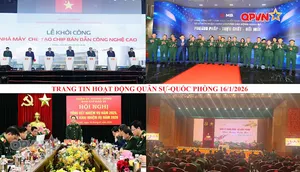 Trang tin hoạt động Quân sự-Quốc phòng 16/01/2026