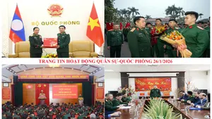 Trang tin hoạt động Quân sự-Quốc phòng 26/1/2026