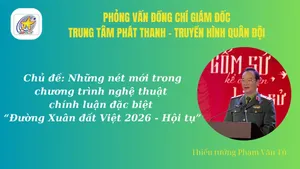 Phỏng vấn: Thiếu tướng Phạm Văn Tú, Giám đốc Trung tâm Phát thanh – Truyền hình Quân đội về những điểm mới trong chương trình nghệ thuật chính luận đặc biệt “Đường Xuân đất Việt 2026-Hội tụ”
