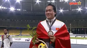 Vận động viên ném lao Bùi Thị Xuân
