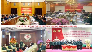 Trang tin hoạt động Quân sự - Quốc phòng 26/02/2026