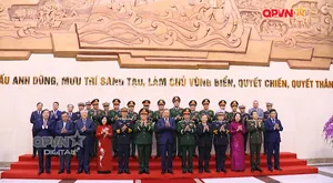 Quân chủng Hải quân đón nhận danh hiệu Anh hùng LLVTND lần thứ 3