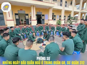 Những ngày đầu quân ngũ ở Trung đoàn 68, Sư đoàn 312, Quân đoàn 12
