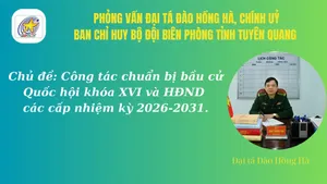 Phỏng vấn: Đại tá Đào Hồng Hà, Chính ủy Ban chỉ huy quân sự Bộ đội Biên Phòng tỉnh Tuyên Quang về công tác chuẩn bị bầu cử