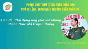 Phỏng vấn Thiếu tướng Trần Công Đức, Phó Tư lệnh, Tham mưu trưởng Quân đoàn 34 Phó tư lệnh, Tham mưu trưởng Quân đoàn 34