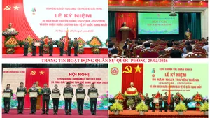 Trang tin hoạt động Quân sự - Quốc phòng 25/3/2026