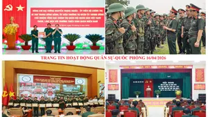 Trang tin hoạt động Quân sự - Quốc phòng 16/4/2026