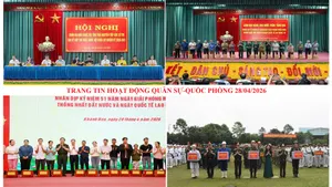 Trang tin hoạt động Quân sự - Quốc phòng 29/4/2026