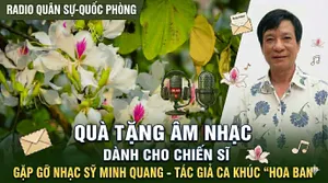 Giới thiệu các ca khúc theo thư yêu cầu thính giả và gặp gỡ với nhạc sỹ Minh Quang, tác giả ca khúc “Hoa ban”