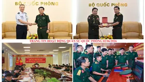 Trang tin hoạt động quân sự - quốc phòng 02/6/2026
