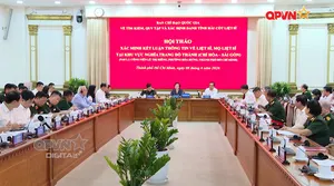 Hội thảo xác minh thông tin mộ liệt sĩ tập thể tại công viên Lê Thị Riêng