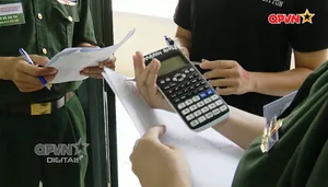Đồng hành cùng thí sinh thi đánh giá năng lực của Bộ Quốc phòng