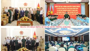 Trang tin hoạt động Quân sự - Quốc phòng 22/6/2026