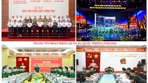Trang tin hoạt động Quân sự - Quốc phòng 25/6/2026
