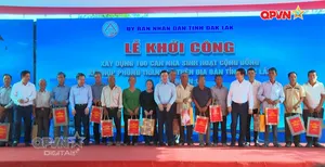 Đắk Lắk khởi công xây dựng 100 nhà sinh hoạt cộng đồng  kết hợp tránh lũ