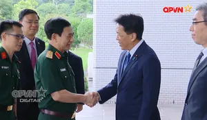 Đại tướng Phan Văn Giang thăm Trường Tham mưu liên quân Nhật Bản