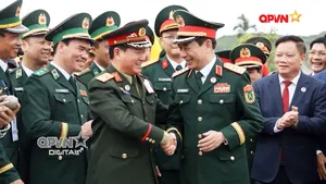 Lễ sơ kết kết nghĩa giữa cụm dân cư hai bên biên giới