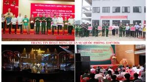 Trang tin hoạt động Quân sự - Quốc phòng 22/07/2026