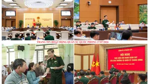 Trang tin hoạt động Quân sự - Quốc phòng 27/7/2026