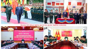 Trang tin hoạt động Quân sự - Quốc phòng 18/8/2026