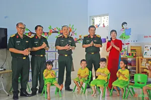 Những cô giáo “yêu nghề, mến trẻ” ở Binh đoàn 15