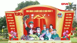 Đại tướng Nguyễn Trọng Nghĩa làm việc với Ban Thường vụ Đảng ủy Quân đoàn 12