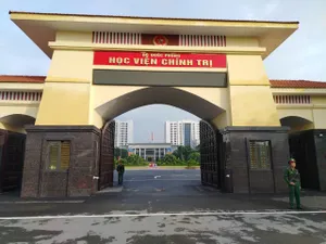 Xây dựng nền nếp chính quy ở Học viện Chính trị  (tác giả Phạm An)