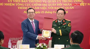 Đại tướng Nguyễn Trọng Nghĩa thăm Đại sứ quán Việt Nam tại Algeria