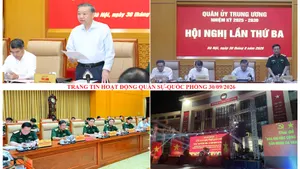 Trang tin hoạt động Quân sự - Quốc phòng 30/9/2026