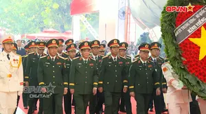Lễ viếng, truy điệu và an táng hài cốt liệt sĩ tại Công viên Lê Thị Riêng
