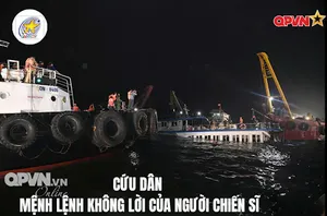 Cứu dân mệnh lệnh không lời của người chiến sĩ