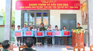 Xóa nhà tạm, nhà dột nát cho đồng bào nghèo biên giới