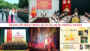 Trang tin hoạt động quân sự - quốc phòng 05/8/2025