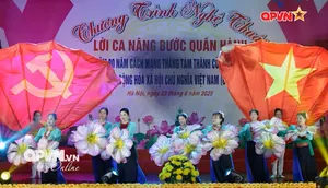 Âm nhạc tiếp lửa bước chân hành quân