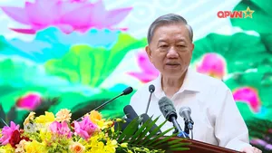 Tổng Bí thư gặp mặt tướng lĩnh, AHLLVT