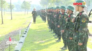 Thi đua huấn luyện giỏi, rèn luyện nghiêm