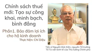Chính sách thuế mới: Tạo sự công khai, minh bạch, bình đẳng - Phần 1. Bảo đảm lợi ích cho hộ kinh doanh