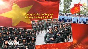 Chung ý chí, hướng về Quảng trường Ba Đình