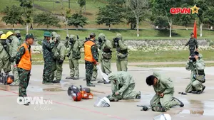 Những hình ảnh ấn tượng tại Hội thao Cứu hộ cứu nạn toàn quân năm 2025