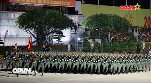 Các lực lượng diễu binh, diễu hành sẵn sàng cho ngày hội non sông