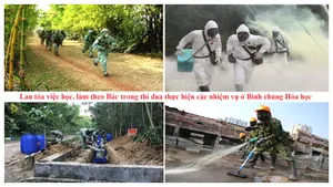 Lan tỏa việc học, làm theo Bác trong thi đua thực hiện các nhiệm vụ ở Binh chủng Hóa học