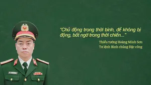 Phỏng vấn Thiếu tướng Hoàng Minh Sơn, Tư lệnh Binh chủng Đặc công về kết quả nổi bật trong công tác huấn luyện 6 tháng đầu năm, phương hướng, nhiệm vụ những tháng cuối năm