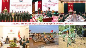 Trang tin hoạt động quân sự - quốc phòng 29/7/2025